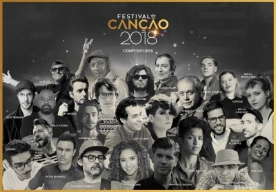 Compositores do Festival da Canção 2018